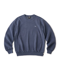 FTC PIGMENT DYED BOX SMALL BOX LOGO CREWNECK SWEATSHIRT