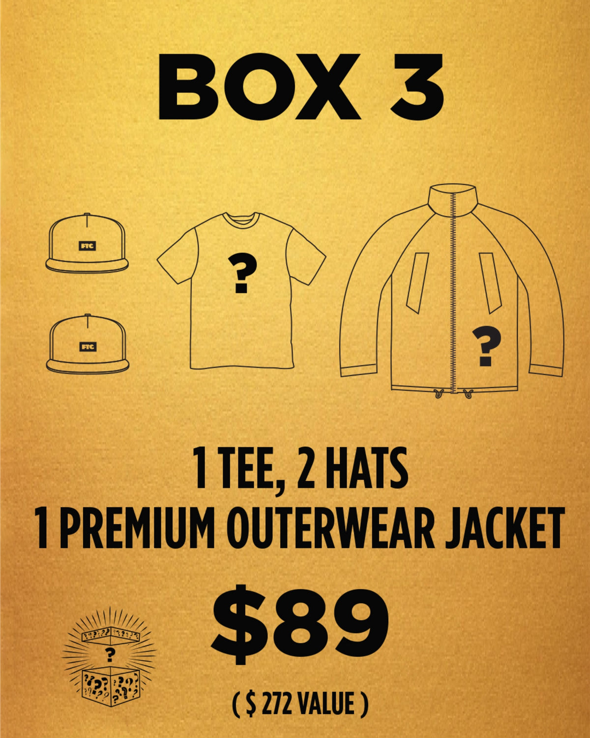 FTC SPRING MYSTERY BOX $89