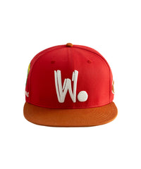WAF. ORISA FITTED HAT (RED)