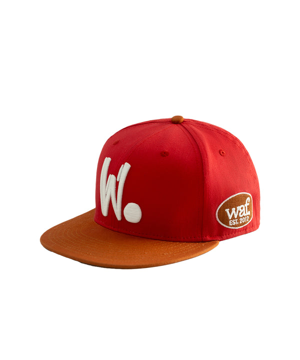 WAF. ORISA FITTED HAT (RED)