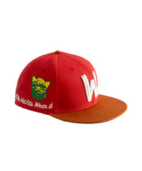 WAF. ORISA FITTED HAT (RED)